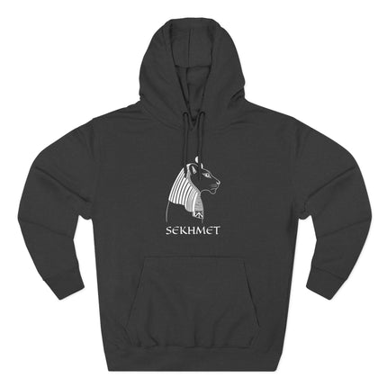 Sekhmet Egyptian Lion Goddess Hoodie |  Graphic and Text Unisex Pullover V1
