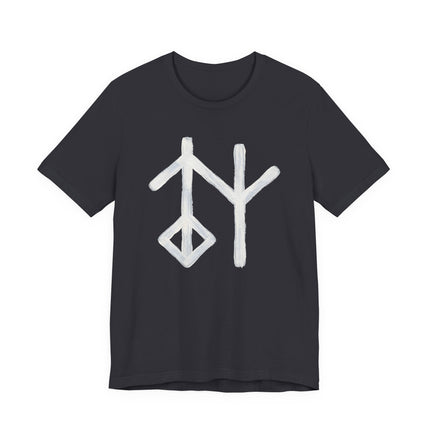 Wisdom Bind Rune T-Shirt | Norse Pagan Symbol Runic Graphic Tee