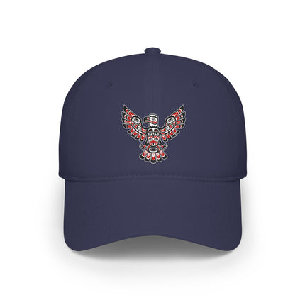 Formline Eagle DTF Print Baseball Cap | Pacific Northwest Culture Hat