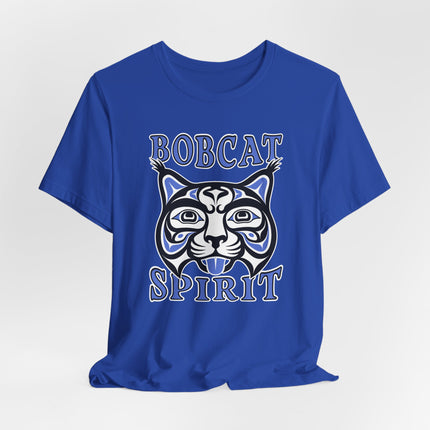 Bobcat Spirit T-Shirt | Indigenous Tribal Animal Graphic Tee | Spirit