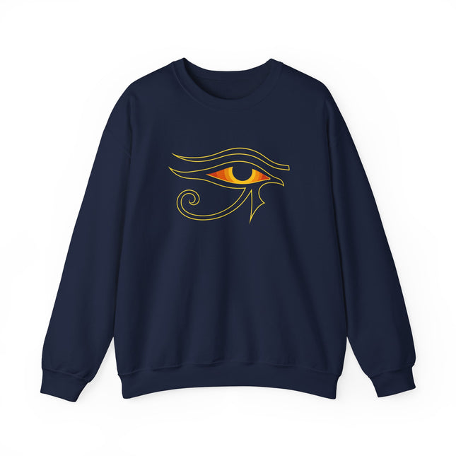Eye of Ra Sweatshirt | Ancient Egyptian God Symbol Mythology Pullover | V1