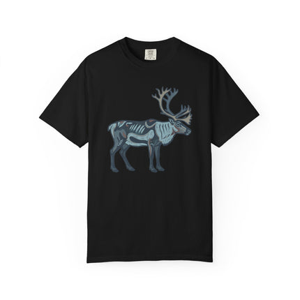 Inuit Inspired Caribou Symbol T-Shirt | Arctic Reindeer Graphic