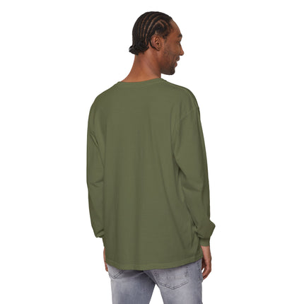 Maya Turtle Long Sleeve T-Shirt | Green Geometric Design Tee