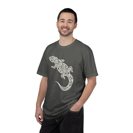 Tribal Lizard Swirl Pattern Graphic Unisex Unisex T-Shirt | Comfort Colors