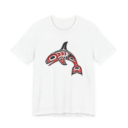 Indigenous Orca Formline Art T-Shirt | Northwest Coast Killer Whale Design | Whale