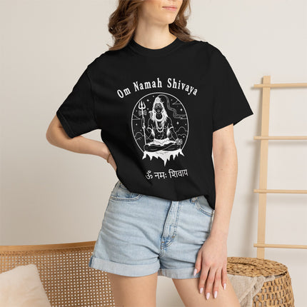 Om Namah Shivaya Lord Shiva T-Shirt | Hindu God Mantra Graphic Tee