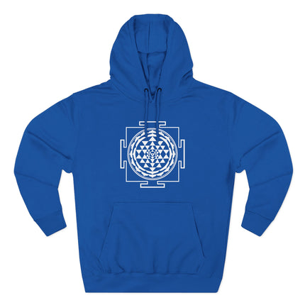 Sri Yantra Sacred Geometry Hoodie | Hindu Mandala Spiritual Pullover Hoodie