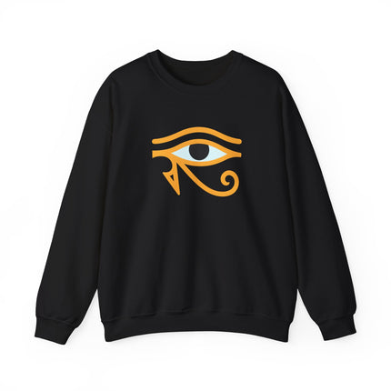 Eye of Horus Sweatshirt | Ancient Egyptian Symbol Graphic Pullover | V24