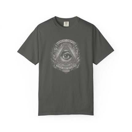 Eye of Providence Graphic T-Shirt | Annuit Coeptis Seal Tee