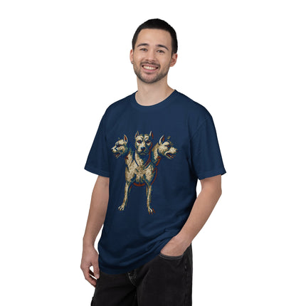 Cerberus Mosaic T-Shirt | Three-Headed Dog Greek Mythology Graphic Tee