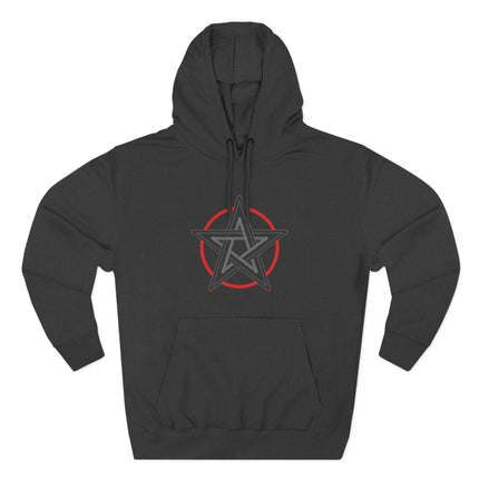 Pentagram Hoodie | Gothic Pentacle Design Unisex Pullover V6