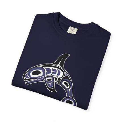 Pacific Northwest Orca T-Shirt - Native Formline Killer Whale Graphic Tee