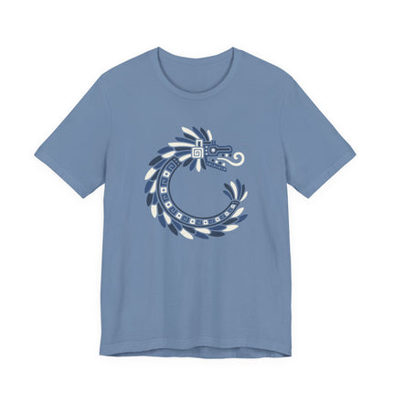 Aztec Feathered Serpent T-Shirt | Quetzalcoatl-Inspired Design Tee