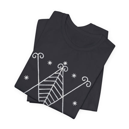 Ayizan Veve T-Shirt - Sacred Geometry & Voodoo Art Tee
