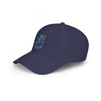 Feathered Serpent DTF Print Baseball Cap | Aztec Inspired Quetzalcoatl Hat