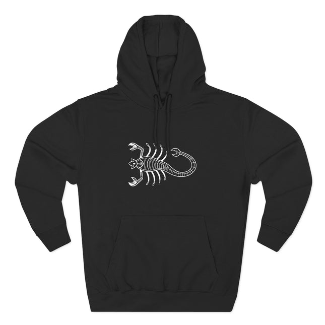 Scorpio Graphic Hoodie | Symbolic Zodiac Scorpion Unisex Pullover V2