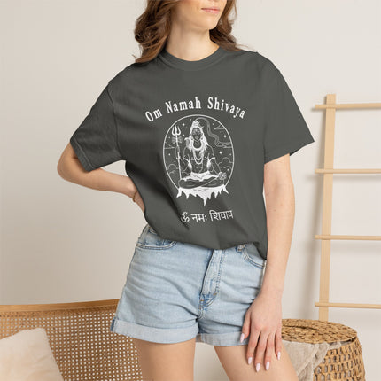 Om Namah Shivaya Lord Shiva T-Shirt | Hindu God Mantra Graphic Tee