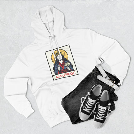 Amaterasu Japanese Sun Goddess Hoodie | Shinto Mythology Fan Unisex Pullover V1