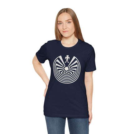 Hopi Man in the Maze Native American Symbol T-Shirt | Indigenous Graphic Tee