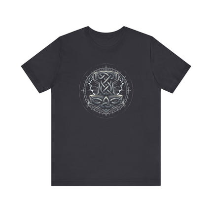 Mjolnir Viking Hammer T-Shirt | Norse Mythology Tee | V4