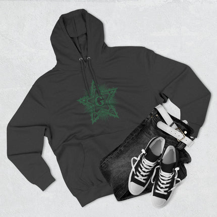 Masonic Blazing Star Hoodie - Freemasonry Sacred Geometry Pullover