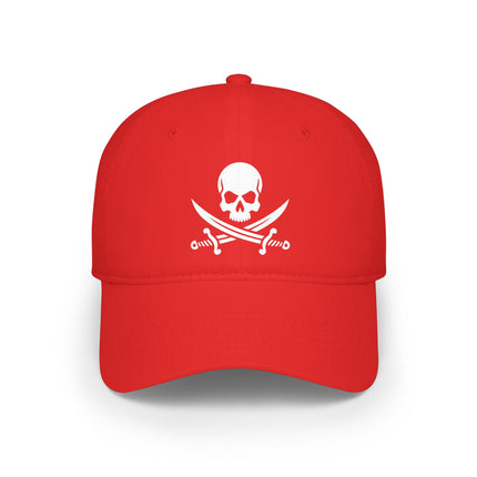 Jolly Roger DTF Print Baseball Cap | Pirate Theme Skull & Crossbones Hat