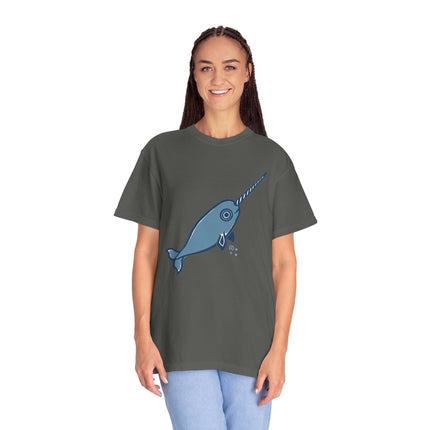 Inuit Inspired Narwhal T-Shirt | Arctic Ocean Animal Graphic Tee