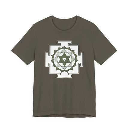 Matangi Yantra T-Shirt | Hindu Sacred Geometry Goddess Symbol | Yantra