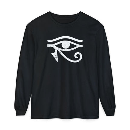 Eye of Horus T-Shirt | Ancient Egyptian Symbol Long Sleeve Tee