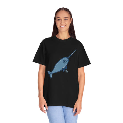 Inuit Inspired Narwhal T-Shirt | Arctic Ocean Animal Graphic Tee