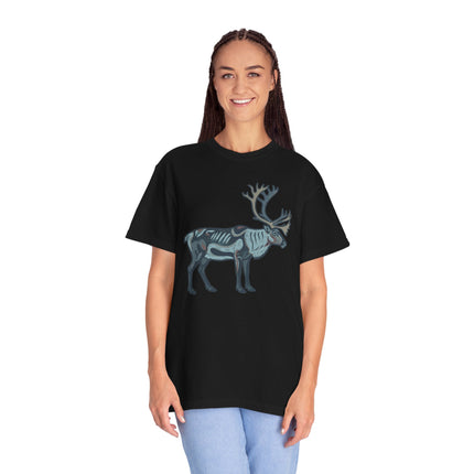 Inuit Inspired Caribou Symbol T-Shirt | Arctic Reindeer Graphic