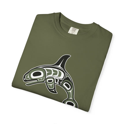 Pacific Northwest Orca T-Shirt - Native Formline Killer Whale Graphic Tee