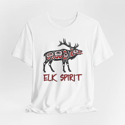 Elk Spirit Native American Formline Art Wildlife T-Shirt | Spirit