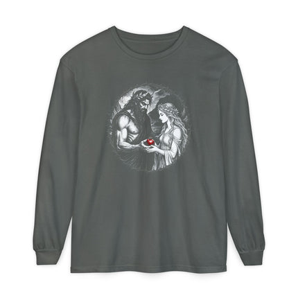 Hades and Persephone Long Sleeve T-Shirt | Greek Mythology Art