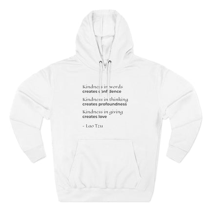 Lao Tzu Kindness Quote Hoodie | Inspirational Confidence Profoundness Love V1