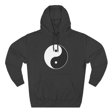 Yin Yang Zen Symbol Pullover Hoodie | Cosmic Balance Sweatshirt V1