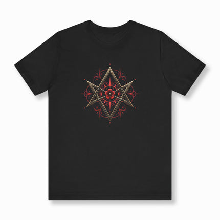 Thelema Hexagram Graphic T-Shirt | Magick Tee | V8