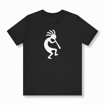 Kokopelli Flute Player T-Shirt | Native American Inspired Unisex Tee V2