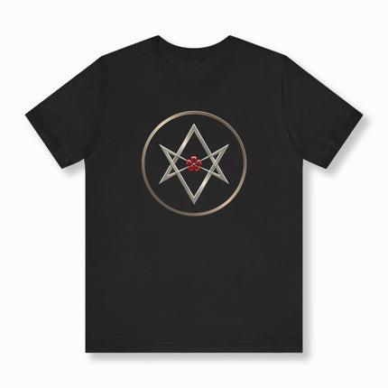 Thelema Unicursal Hexagram Magick Graphic T-Shirt | V7