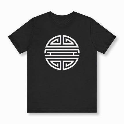 Chinese Shou Symbol Longevity T-Shirt | Unisex Graphic Tee V5