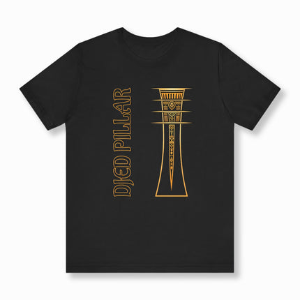 Egyptian Djed Pillar T-Shirt | Ancient Egypt Symbolic Tee | V3