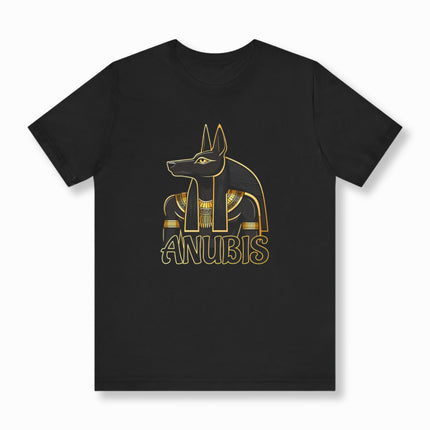 Anubis Egyptian God T-Shirt | Ancient Egypt Graphic and Text Tee | V3