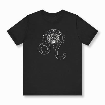 Leo Zodiac T-Shirt | Astrology Sign Tee | V4