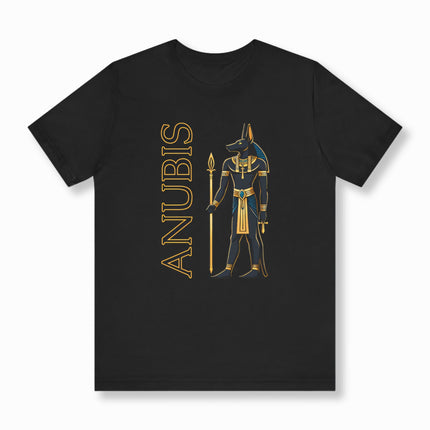 Anubis T-Shirt | Egyptian God Tee | Ancient Egypt Graphic and Text Shirt | V13