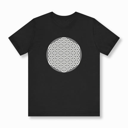 Flower of Life Sacred Geometry Tee | Unisex Graphic Tee V3