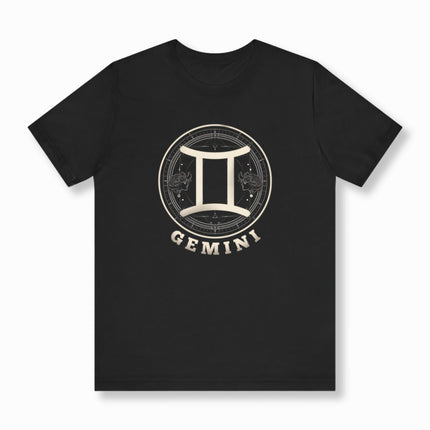 Gemini Zodiac Sign T-Shirt | Astrology Tee | V8