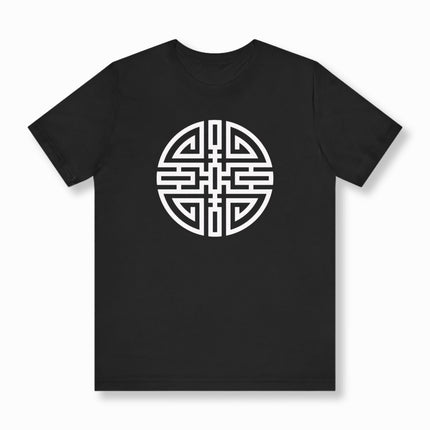 Chinese Cai Wealth T-Shirt | Good Fortune Symbol Unisex Tee | V5