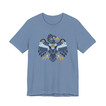 Aztec Eagle T-Shirt | Spread-Wing Mesoamerican Bird Graphic Tee