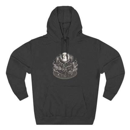 Wolf Moon Howling Wolves Graphic Hoodie - Canine Spirit
