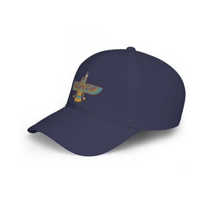 Faravahar DTF Print Baseball Cap | Ancient Iranian Art Zoroastrian Hat